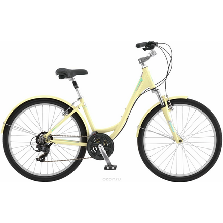 Велосипед городской Schwinn "Sierra Women", цвет: желтый, колесо 26", рама S 38675063181