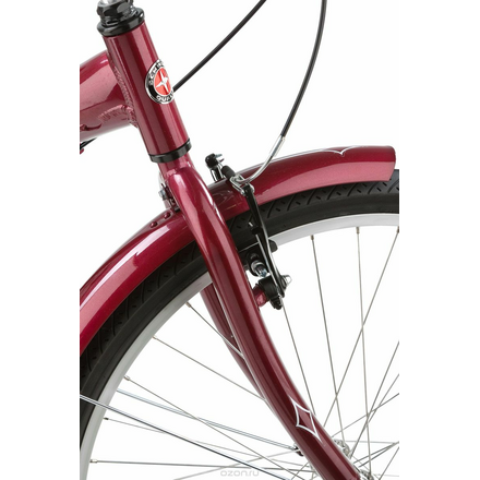 Велосипед городской Schwinn "Meridian", цвет: красный, колесо 26" 38675400207