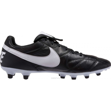 Бутсы мужские Nike The Premier Ii Fg, цвет: черный. 917803-001. Размер 7,5 (39,5)