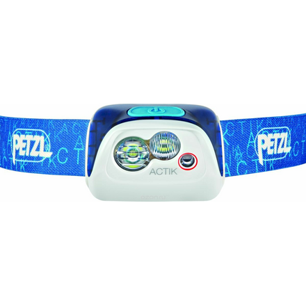 Фонарь налобный Petzl "Actik", LED, цвет: синий E99AAC