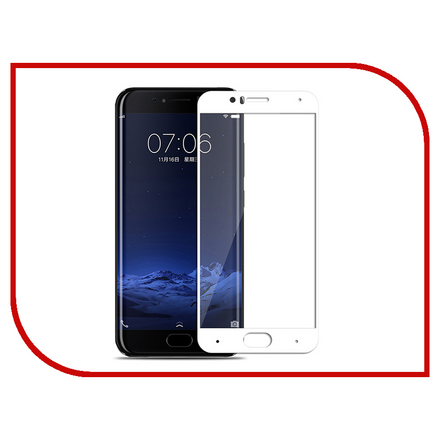 Аксессуар Защитное стекло Xiaomi Mi 6 (17) Media Gadget 2.5D Full Cover Glass White Frame MGFCXM6WT Xiaomi Mi 6 (17)