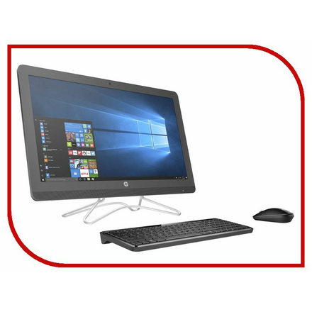 Моноблок HP AIO 24-e054ur Gray 2BW47EA (Intel Core i5-7200U 2.5 GHz/8192Mb/1000Gb/DVD-RW/Intel HD Graphics/Wi-Fi/Bluetooth/Cam/23.8/1920x1080/Windows 10 64-bit)