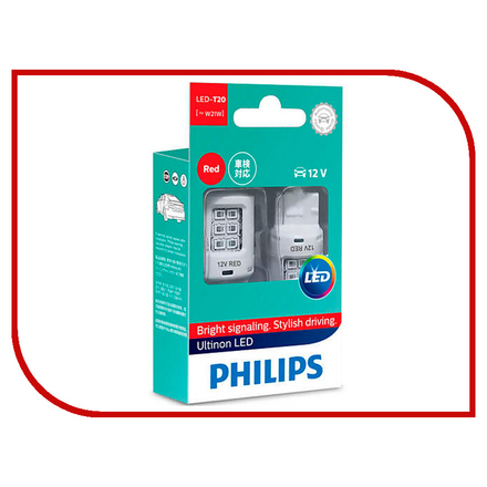 Лампа Philips Ultinon LED W21W 11065ULRX2 (2 штуки)