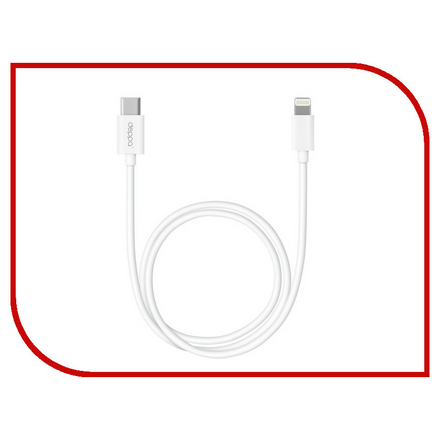 Аксессуар Deppa USB Type-C - Lightning 2A 1.2m White 72252