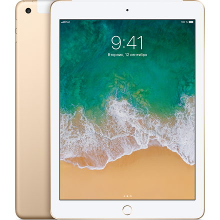 Планшет Apple iPad (2018) 9.7&quot; Wi-Fi + Cellular 128GB Золотой