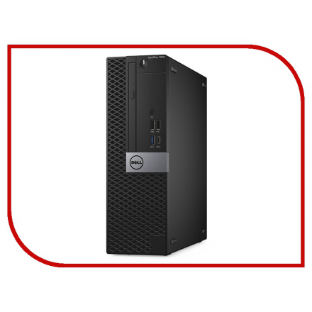 Настольный компьютер Dell OptiPlex 7050 SFF Black-Silver 7050-2585 (Intel Core i5-6500 3.2 GHz/8192Mb/256Gb SSD/DVD-RW/Intel HD Graphics/LAN/Windows 10 Pro 64-bit)