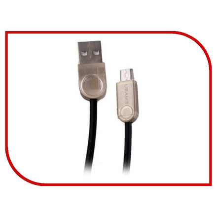 Аксессуар USAMS U-Ming Series US-SJ123 USB - MicroUSB Black