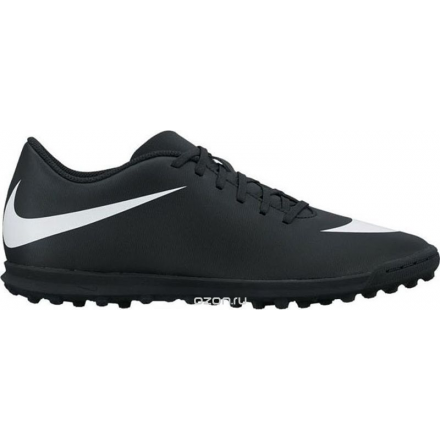 Бутсы мужские Nike Bravatax Ii Tf, цвет: черный. 844437-001. Размер 6 (37,5)