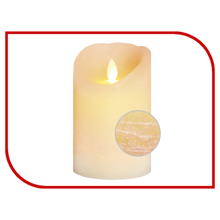 Светодиодная свеча Star Trading Glow wax Beige 068-83