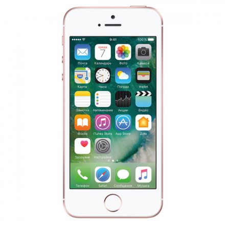 Смартфон Apple iPhone SE 32GB Rose Gold (MP852RU/A)