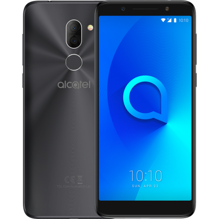 Смартфон Alcatel 3X 5058I Metallic Black