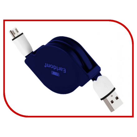 Аксессуар Earldom SS8 USB - Lightning 8pin Blue