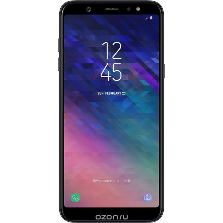 Samsung Galaxy A6+ (SM-A605F), Black SM-A605FZKNSER