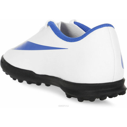 Бутсы для мальчика Nike Jr BravataX II TF, цвет: белый. 844440-142. Размер 4Y (35)