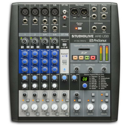 Микшерные пульты PreSonus StudioLive AR8 USB