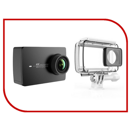 Экшн-камера YI 4K Action Camera Waterproof Case Kit Black