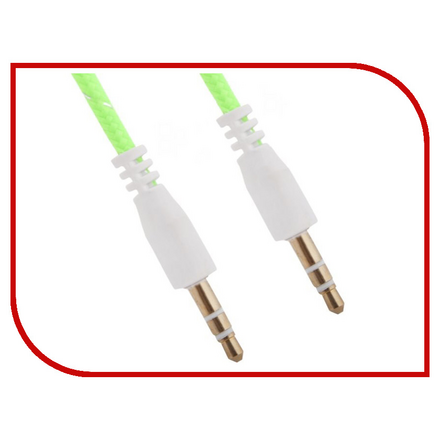 Аксессуар Liberty Project miniJack 3.5mm - miniJack 3.5mm 1m Green R0005773