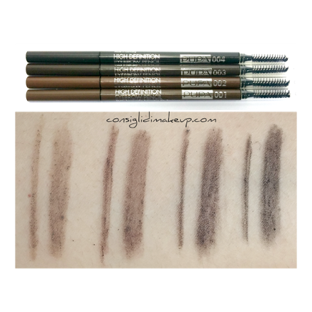 Карандаш для бровей Pupa High Definition Eyebrow Pencil 002 (Цвет 002 Brown variant_hex_name 806A5F)