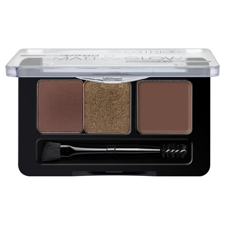 Для бровей Catrice Brow Palette Matt & Glow 020 (Цвет 020 Hot Chocoholic  variant_hex_name 714E44)