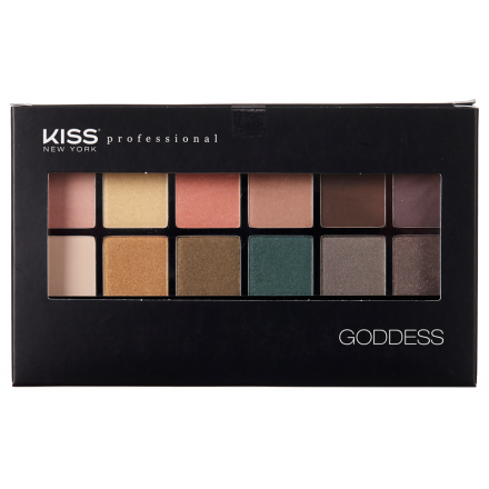 Для глаз Kiss New York Professional Goddess Palette Eyeshadow 03 (Цвет 03 Demeter variant_hex_name D78771)