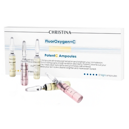 Антивозрастной уход Christina Ампулы FluorOxygen+C PotentC Ampoules