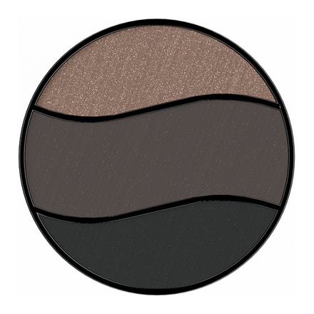 Для глаз Bell HYPOAllergenic Triple Eyeshadow 12 (Цвет 12 variant_hex_name 303231)