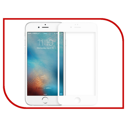 Аксессуар Защитное стекло Ainy APPLE iPhone 7 Plus / 8 Plus Full Screen Cover 5D 0.2mm White