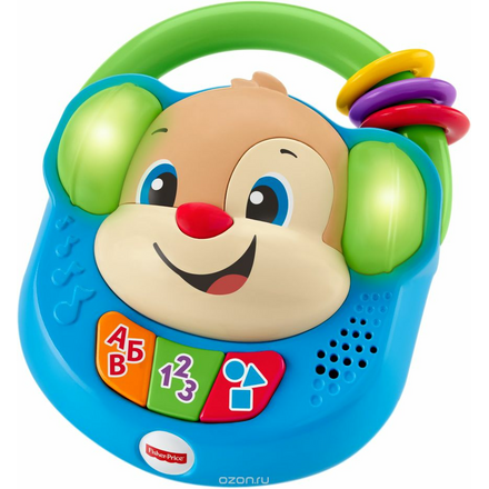 Fisher-Price Infant Toys Развивающая игрушка Плеер Ученого Щенка FTN20