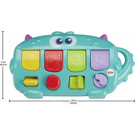 Fisher-Price Развивающая игрушка Монстрик Сюрприз DYM89