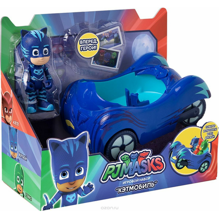 PJ Masks Набор фигурок Кэтмобиль 32611