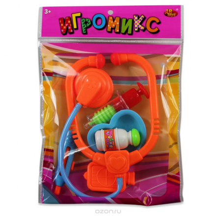 ABtoys Игровой набор Доктор 6 предметов M6182