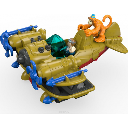 Imaginext Игровой набор Расхитители гробниц Bi-Plane Bomber DRM02_DTB25