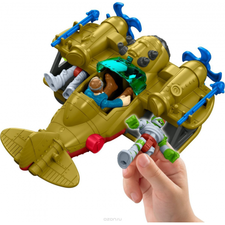 Imaginext Игровой набор Расхитители гробниц Bi-Plane Bomber DRM02_DTB25