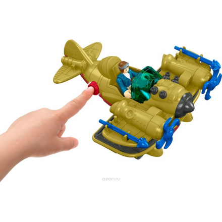 Imaginext Игровой набор Расхитители гробниц Bi-Plane Bomber DRM02_DTB25