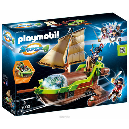 Playmobil Игровой набор Пират Хамелион с Руби