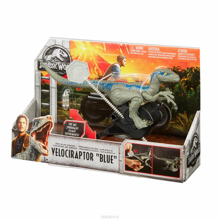 Jurassic World Заводная игрушка Velociraptor "Blue" FMM32_FMM33