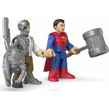 Imaginext Игровой набор DC Super Friends Superman & Metallo DFX91