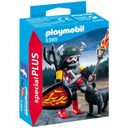 Playmobil Игровой набор Воин волка 5385pm