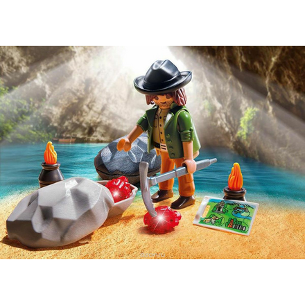 Playmobil Игровой набор Охотник за драгоценными камнями 5384pm