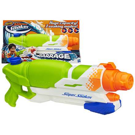 Hasbro Nerf A4837 Бластер Супер Сокер Шквал