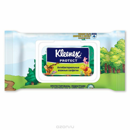 Kleenex Влажные салфетки "Дисней", 40 шт