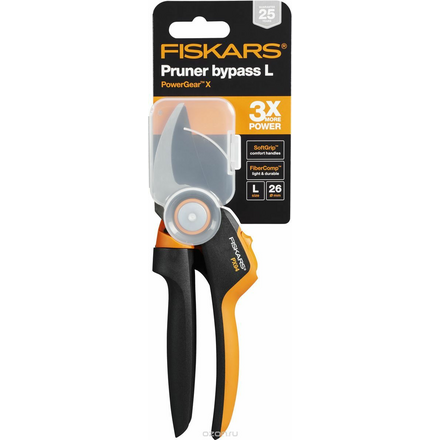 Секатор плоскостной Fiskars "PowerGear L PX94" 1023628