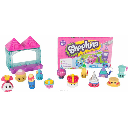 Moose Игровой набор Shopkins Европа 12 фигурок 56514