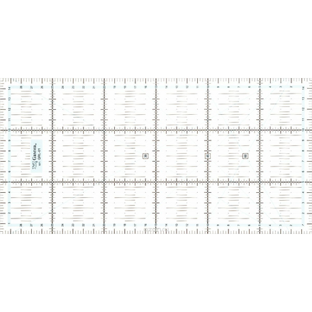 Линейка для пэчворка "Gamma", 15 x 30 см QRL-01