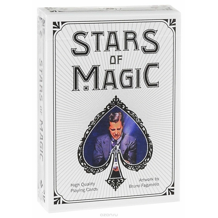 Карты игральные коллекционные Lo Scarabeo "Stars of Magic - White Edition", 54 карты. PC54