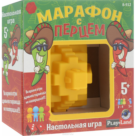 Play Land Настольная игра Марафон с перцем