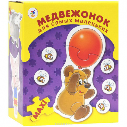 Медвежонок. Пазл, 38 элементов 2134