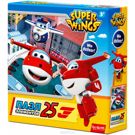 Super Wings Пазл для малышей Каналы Венеции AST000000000185986