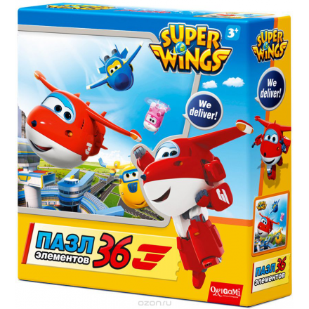 Super Wings Пазл для малышей Взлет AST000000000185998