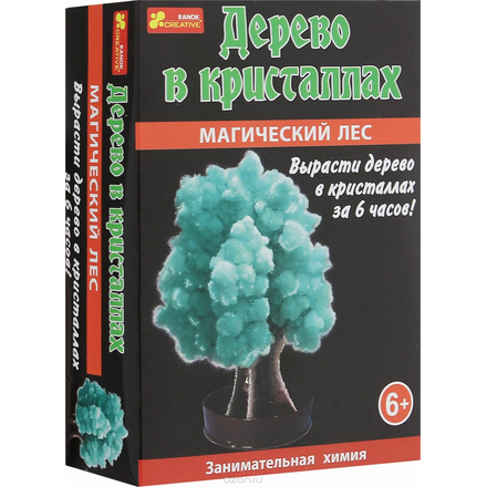 Ranok Набор для опытов Дерево в кристаллах цвет зеленый 12138008Р